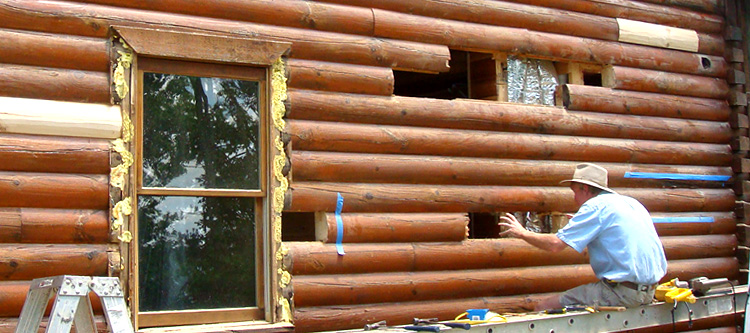 Log Home Repair Martinsville, Ohio