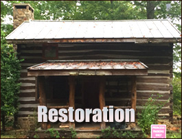 Historic Log Cabin Restoration  Clinton County, Ohio